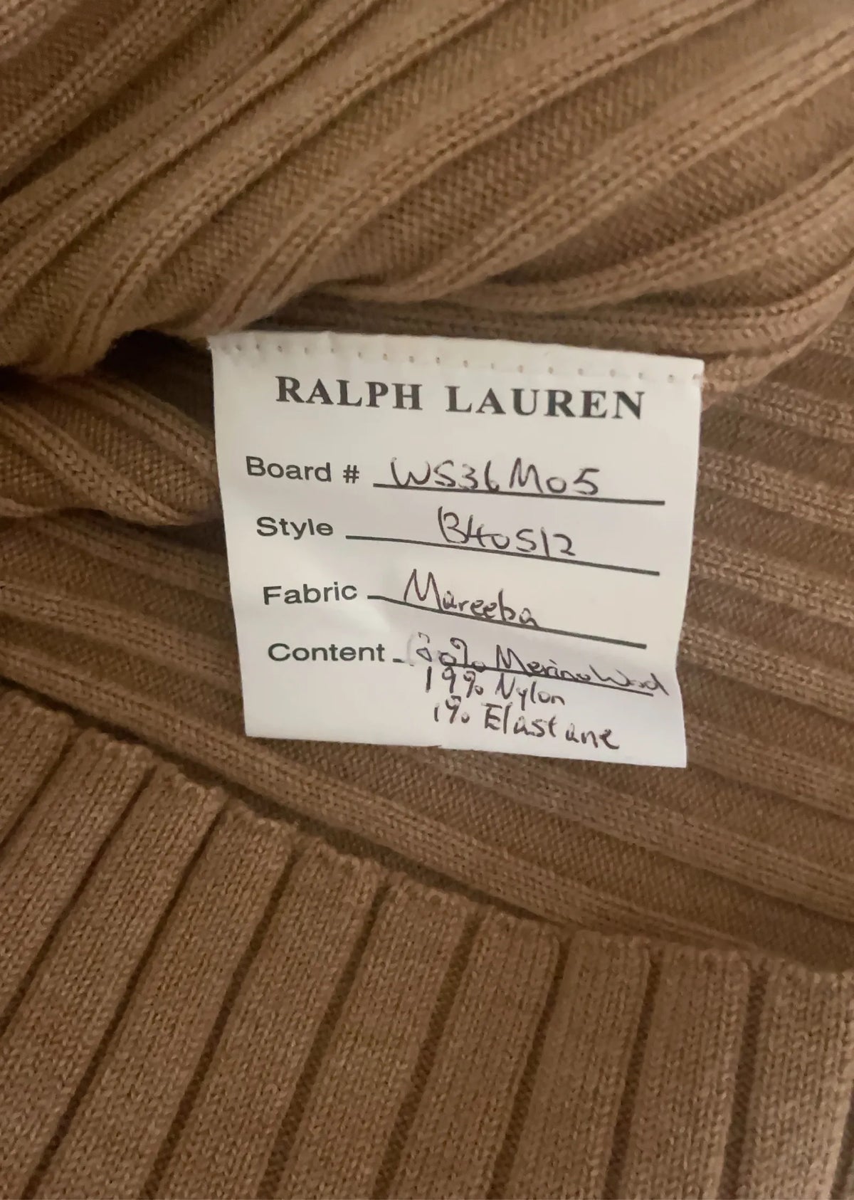 Ralph Lauren-ullpolotröja NWOT