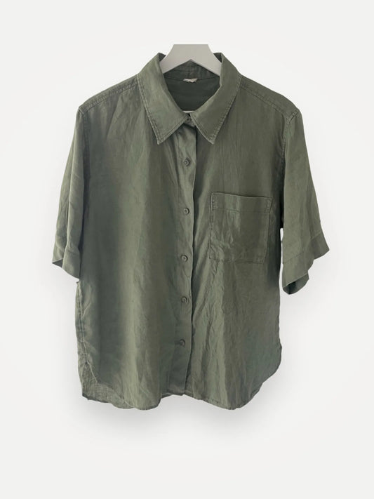 Arket Linen Short Sleeve-linneskjorta