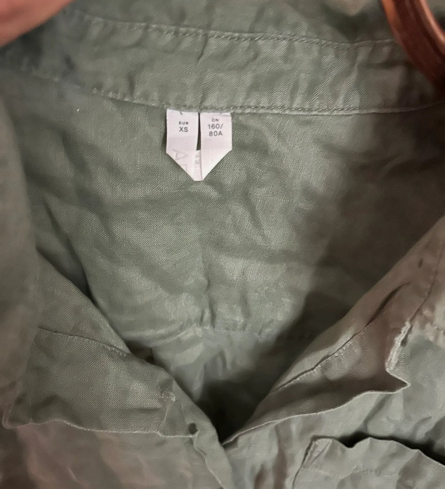 Arket Linen Short Sleeve Linen Shirt