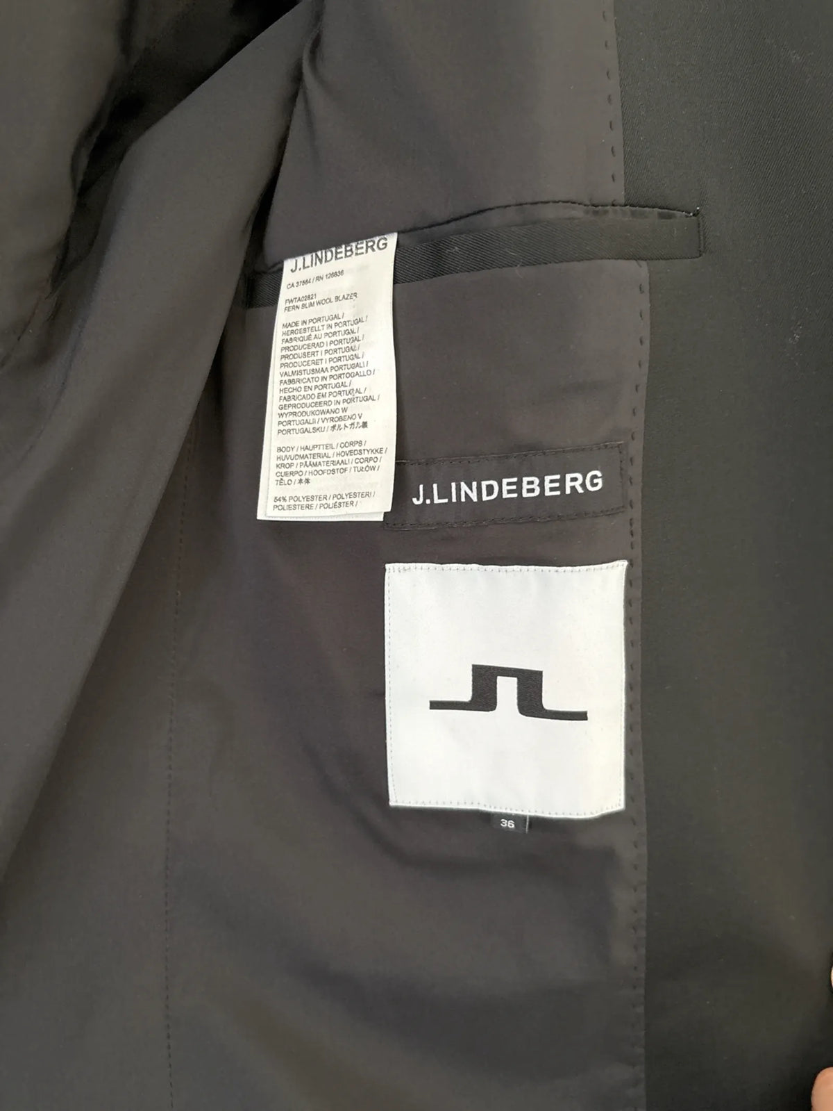 J.Lindeberg Fern Slim Wool Blazer