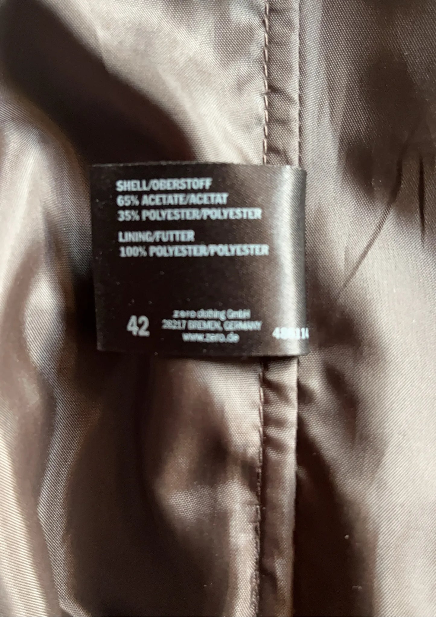 Zero-klänning