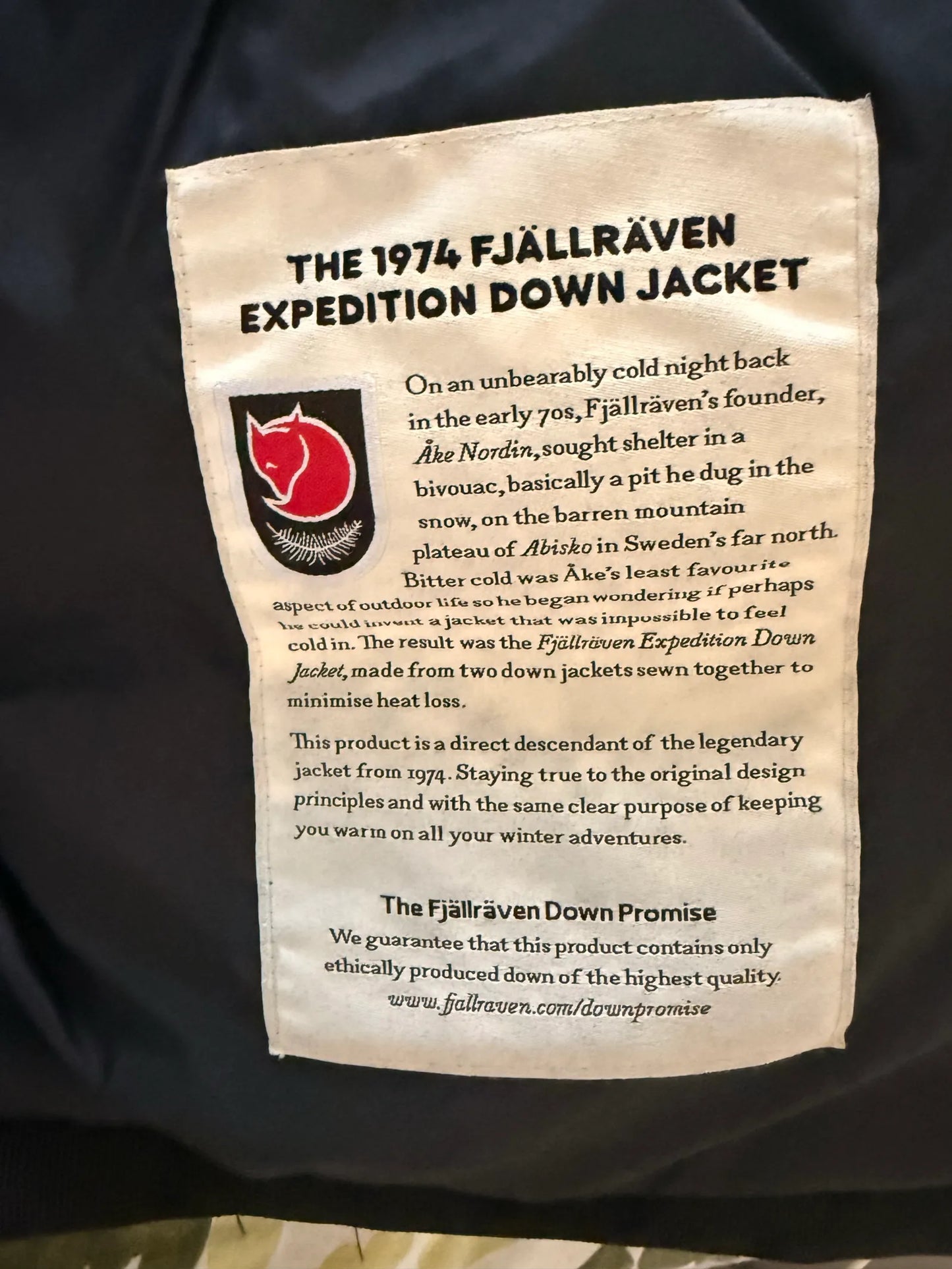 Fjällräven Expedition Series-ulljacka