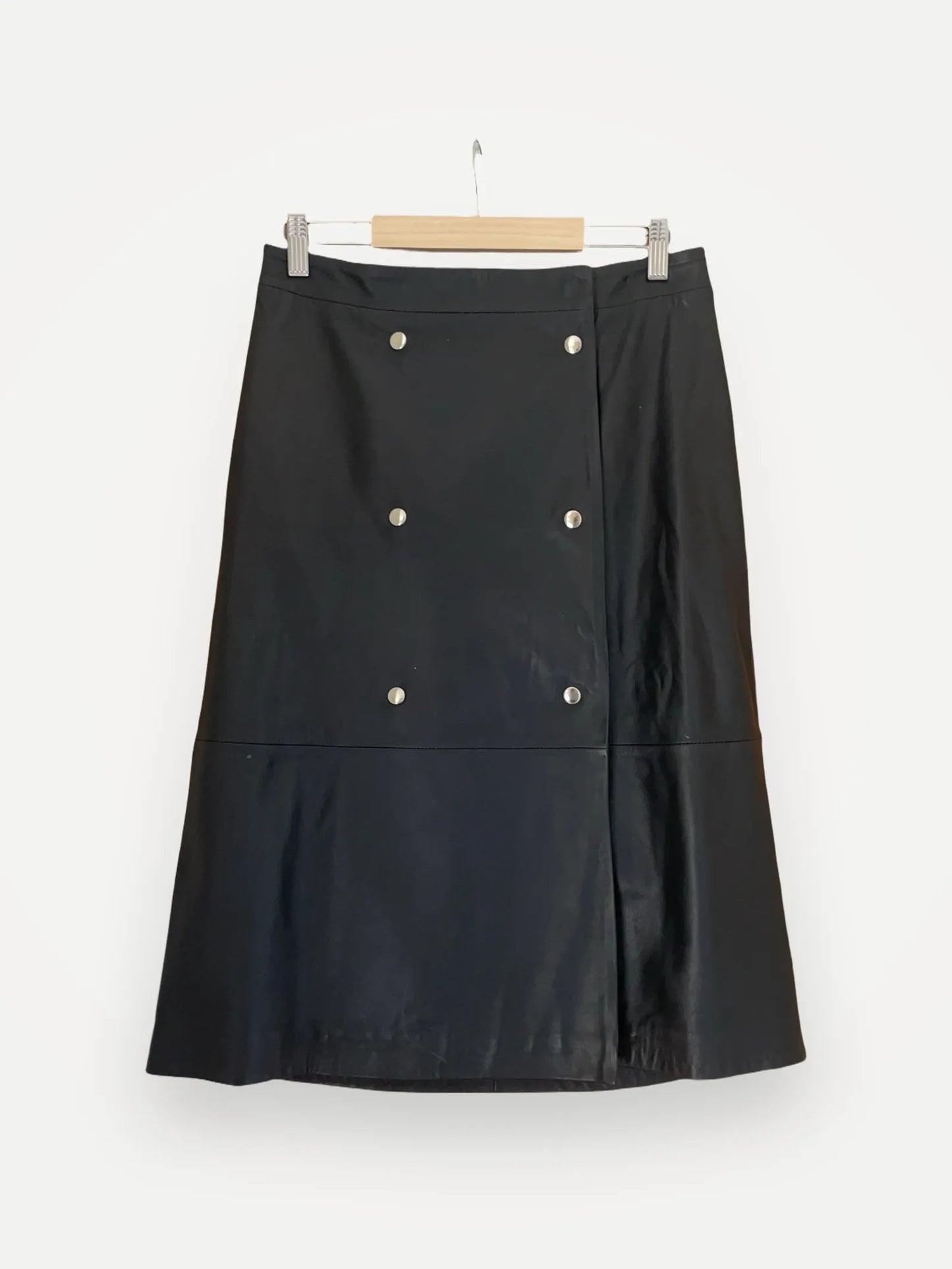 Filippa K Miley Leather-skinnkjol