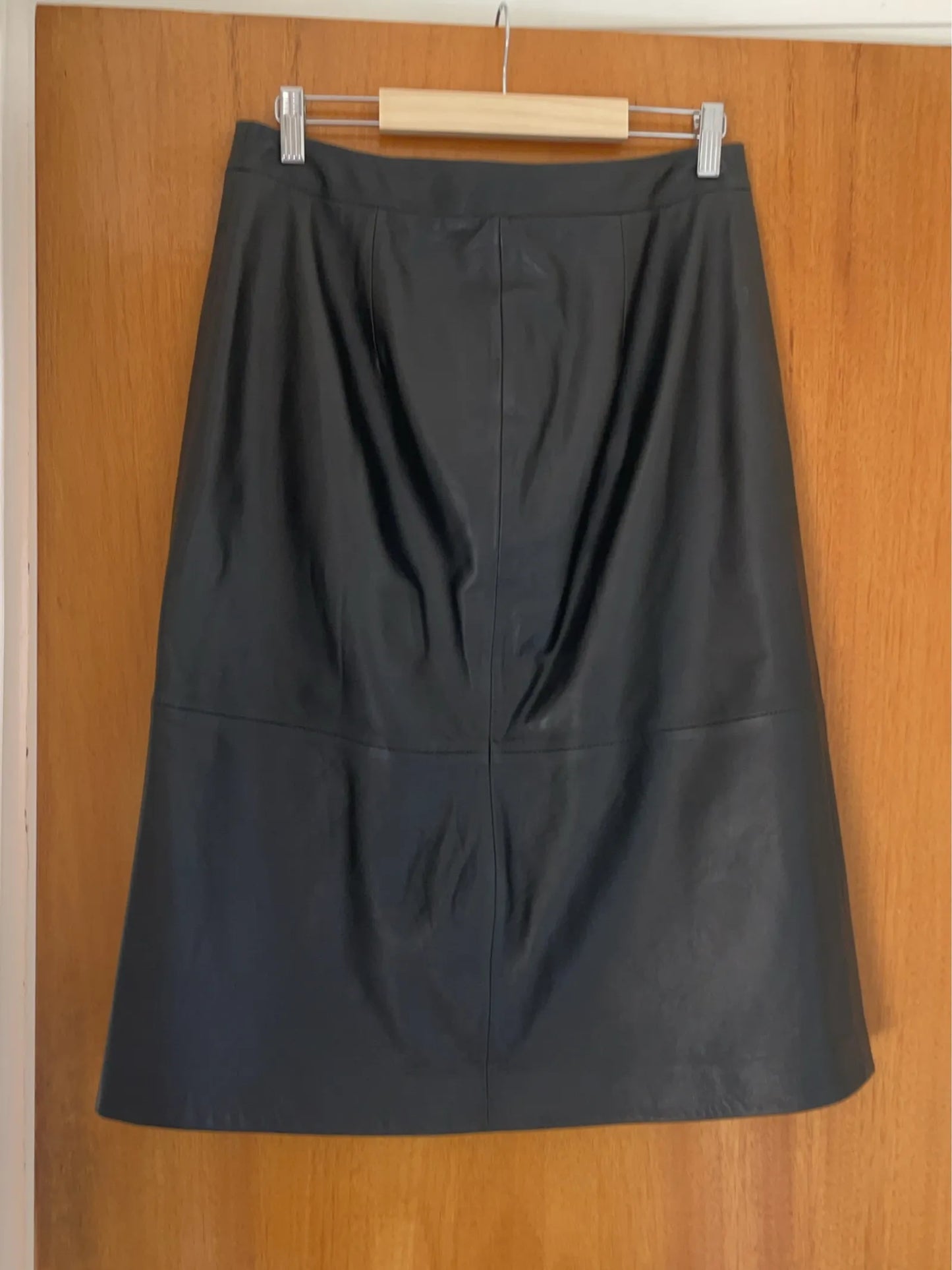 Filippa K Miley Leather-skinnkjol