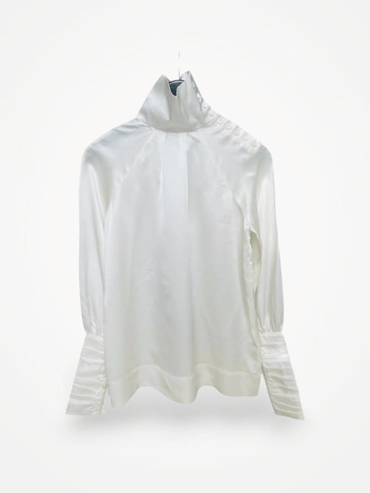 High Collar Turtle Blouse