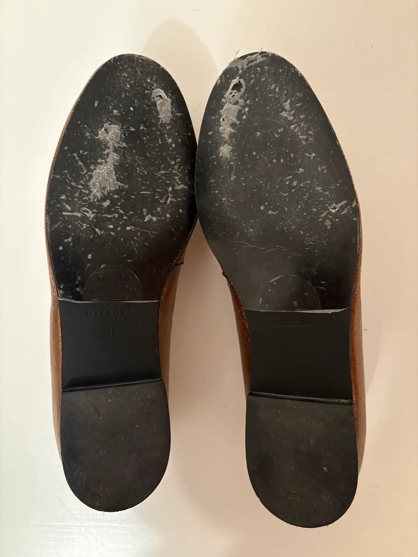 Uterque-skinnloafers