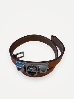 Hermès Rivale Double-skinnarmband NWOT