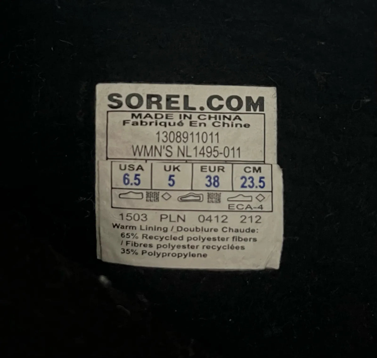 Sorel-vinterskor