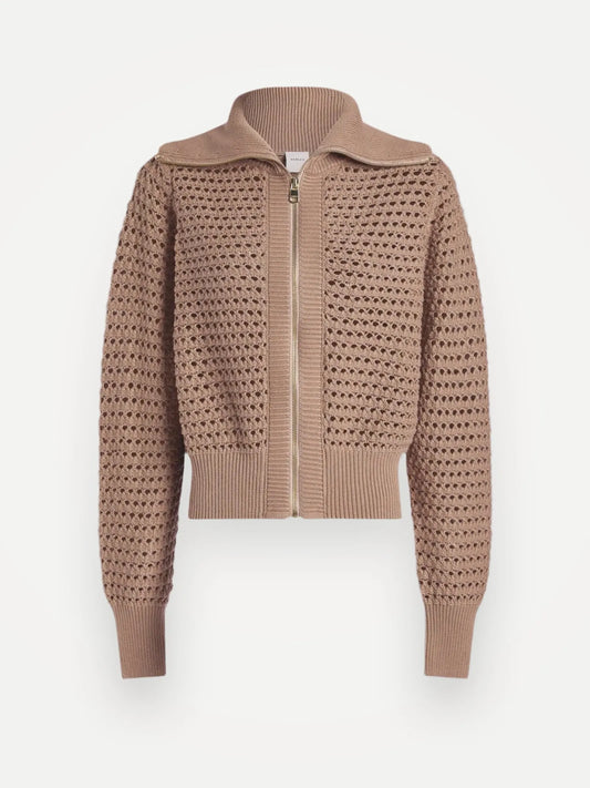 Varley Eloise Zip-through Knit Cardigan