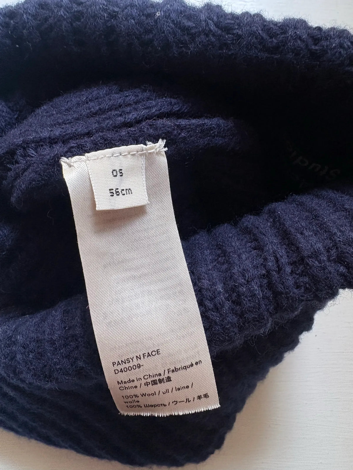 Acne Studios Logo Face Beanie Hat