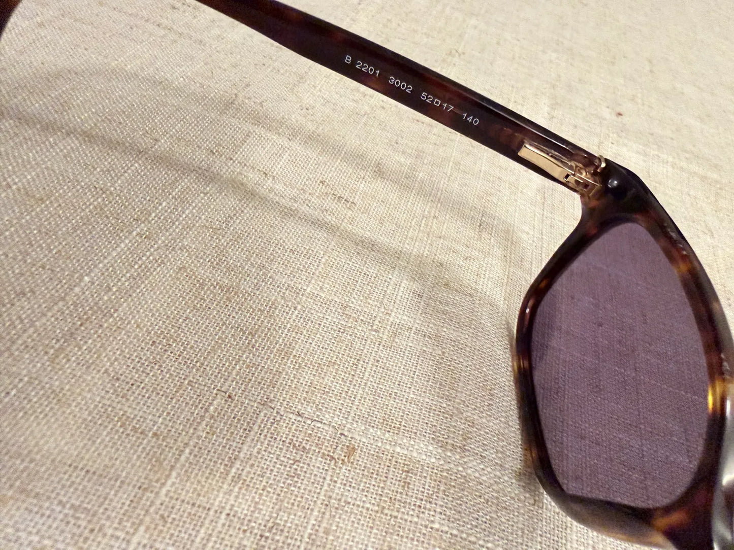 Burberry Be2201 3002 Dark Havana Sunglasses