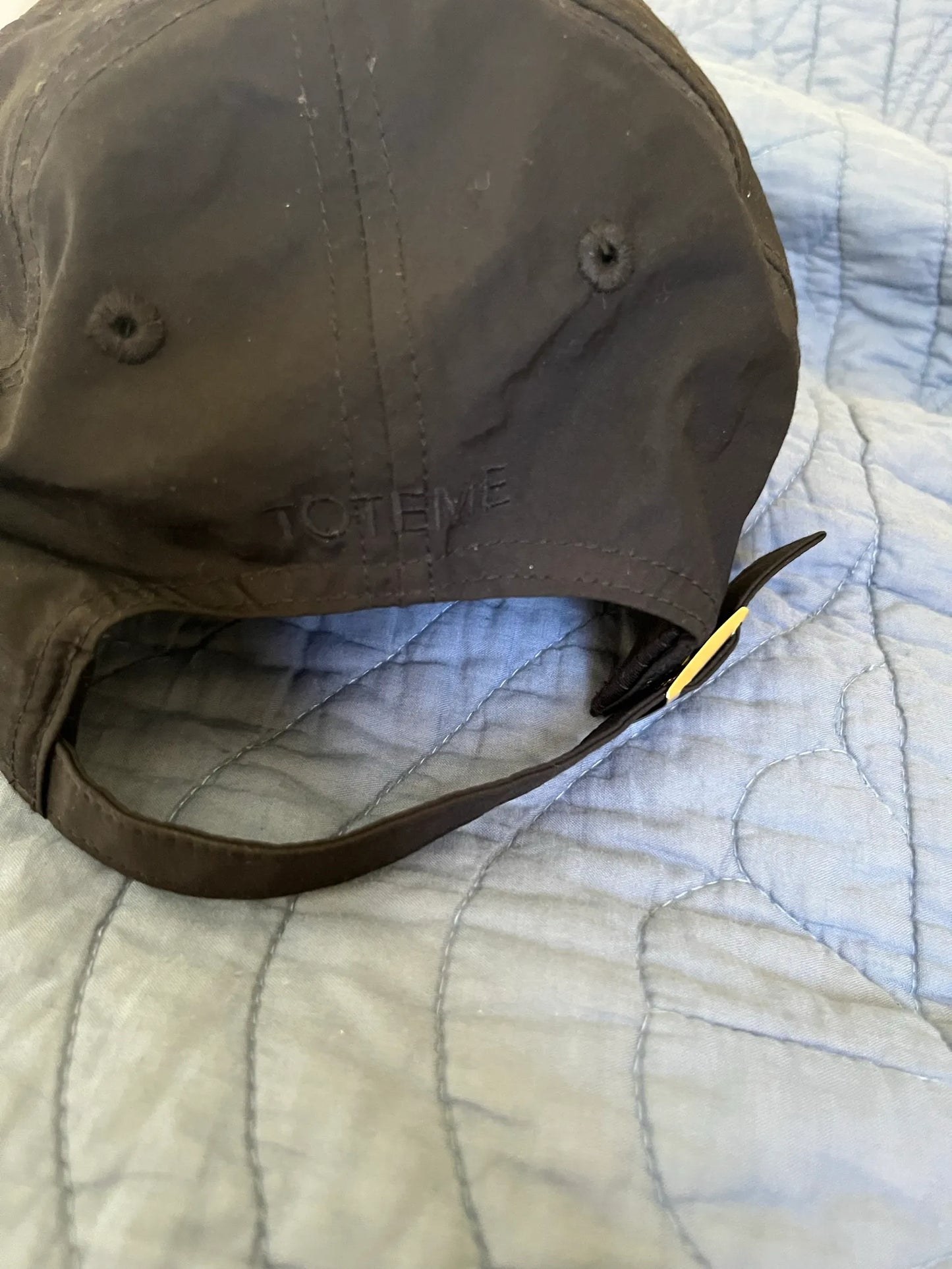 Toteme Embroidered Cotton Baseball Cap-keps NWOT
