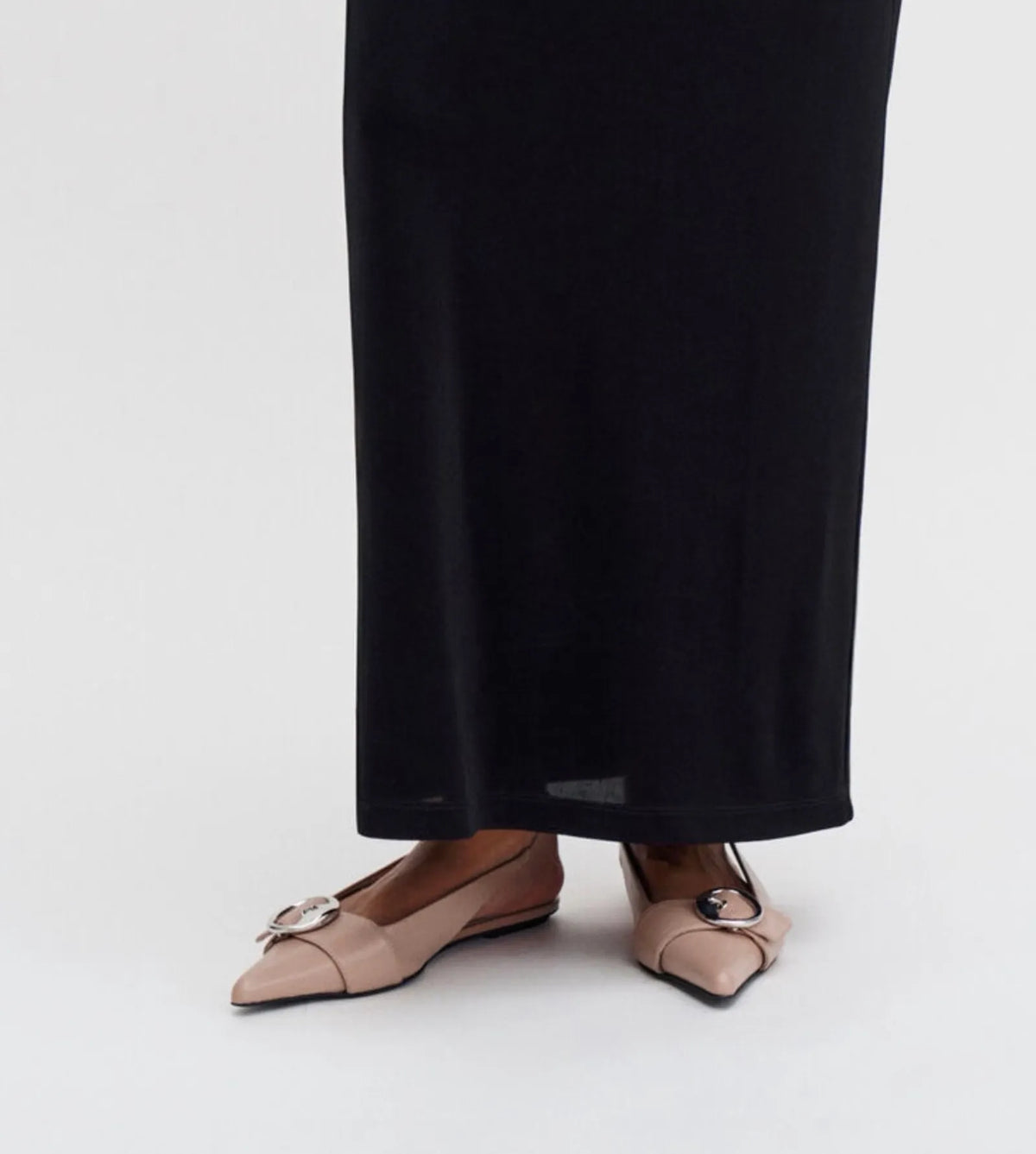 Filippa K Sling Back Flats Powder Beige-skinnskor NWOT