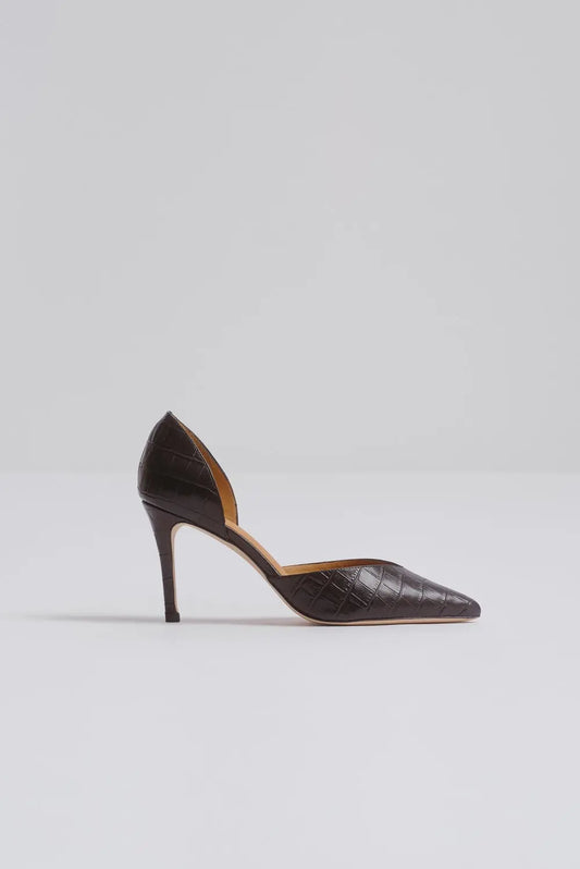 By Malina Kaya Leather Heels