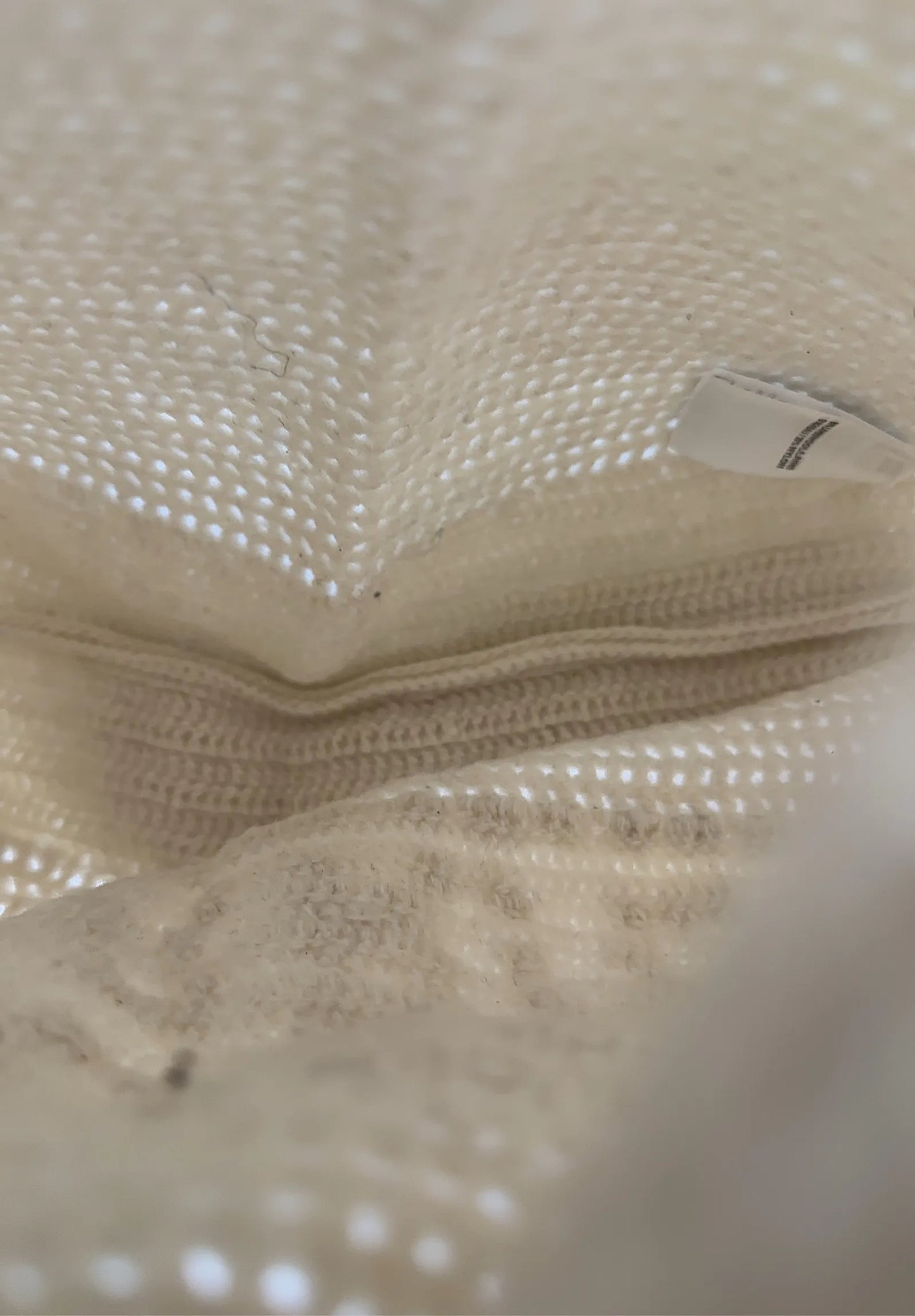 Shrimps-ullhandväska