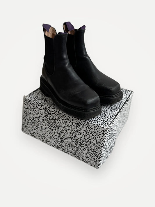 Eytys Ortega Leather Black Boots