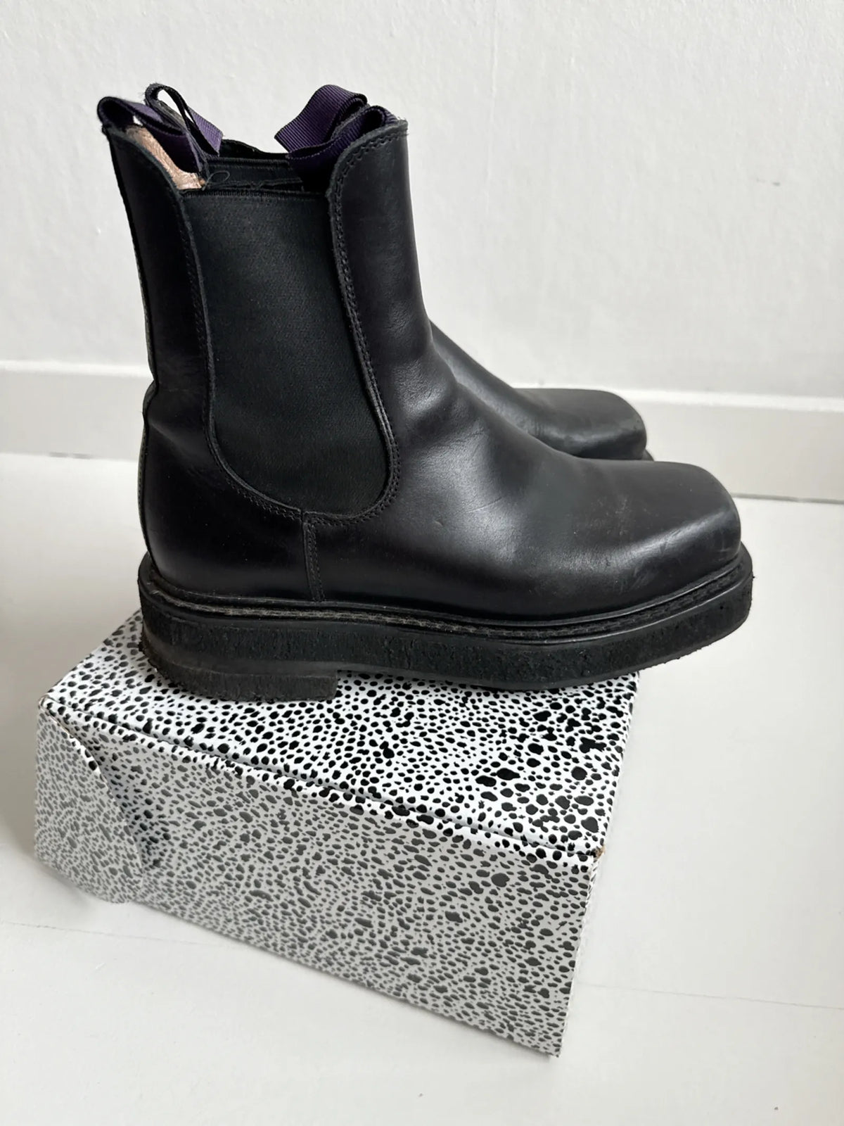 Eytys Ortega Leather Black Boots