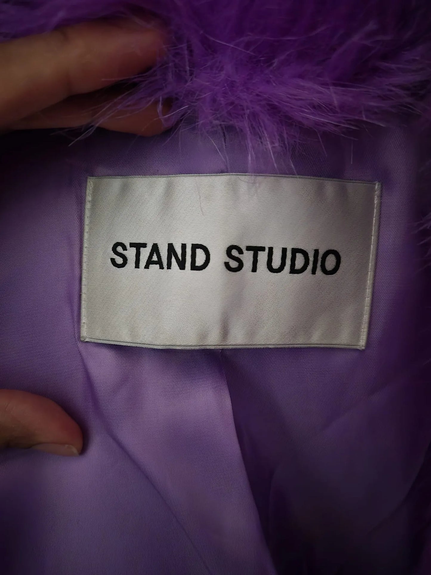 Stand Studio Clara Fur jacket