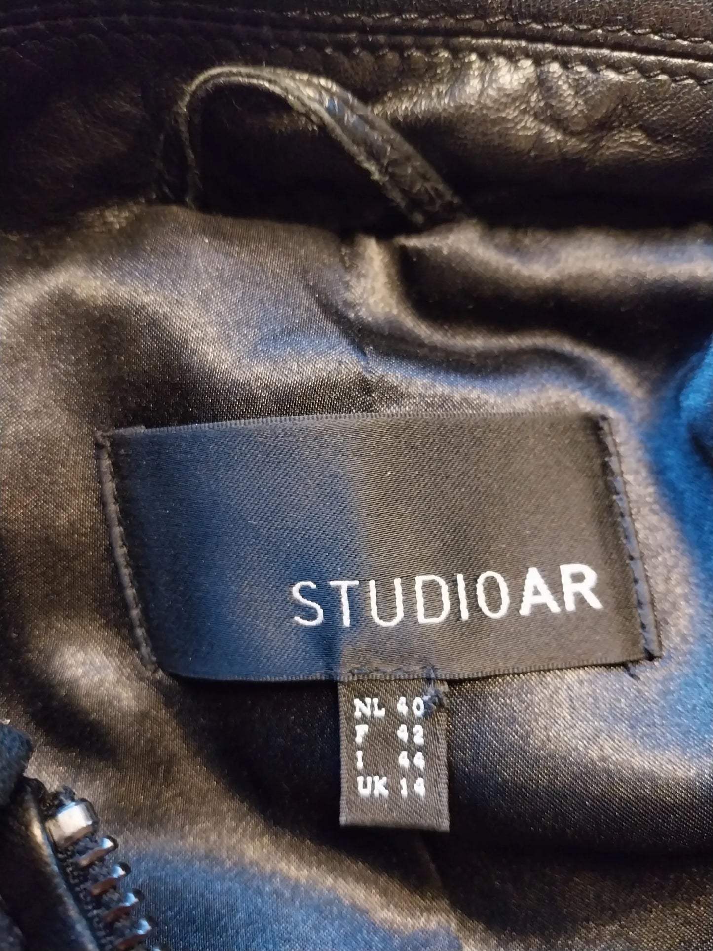 Studio Ar Leather jacket