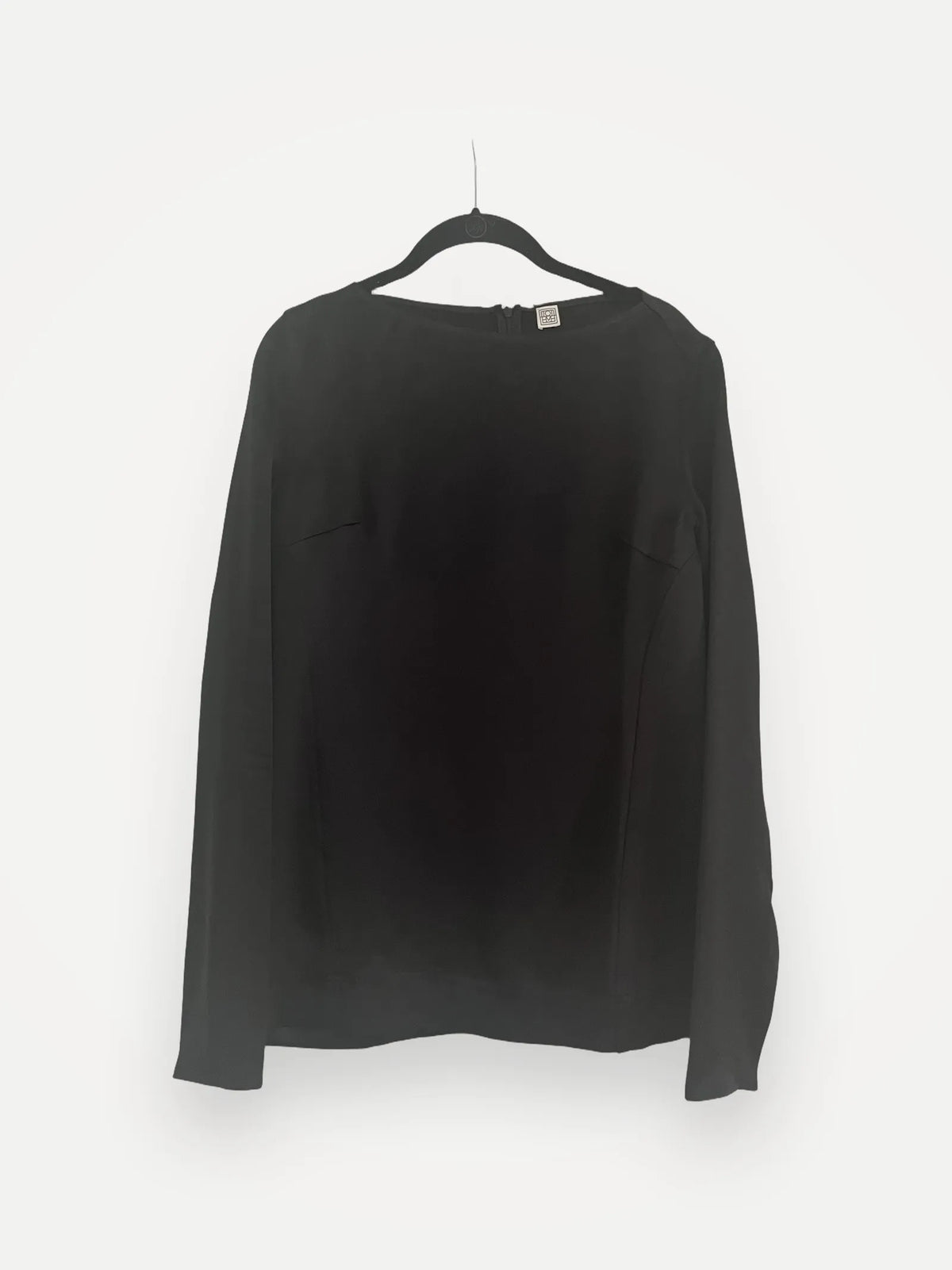Toteme Long Sleeve Satin-topp