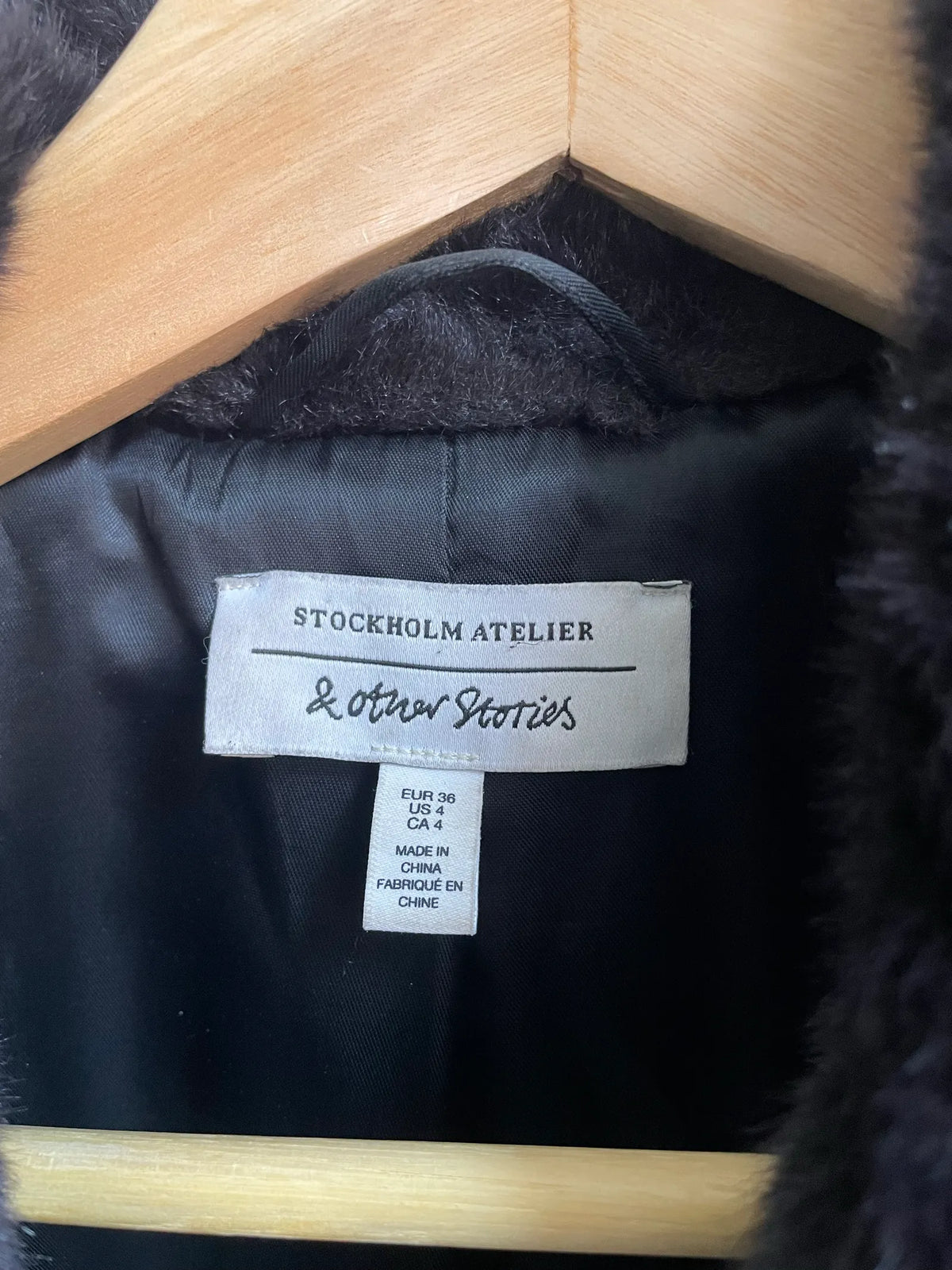 & Other Stories-pälsjacka