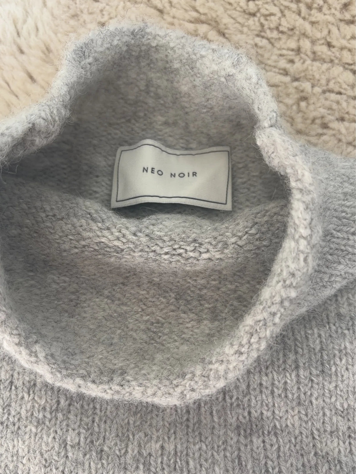 Neo Noir Odelia Knit-ullväst NWOT