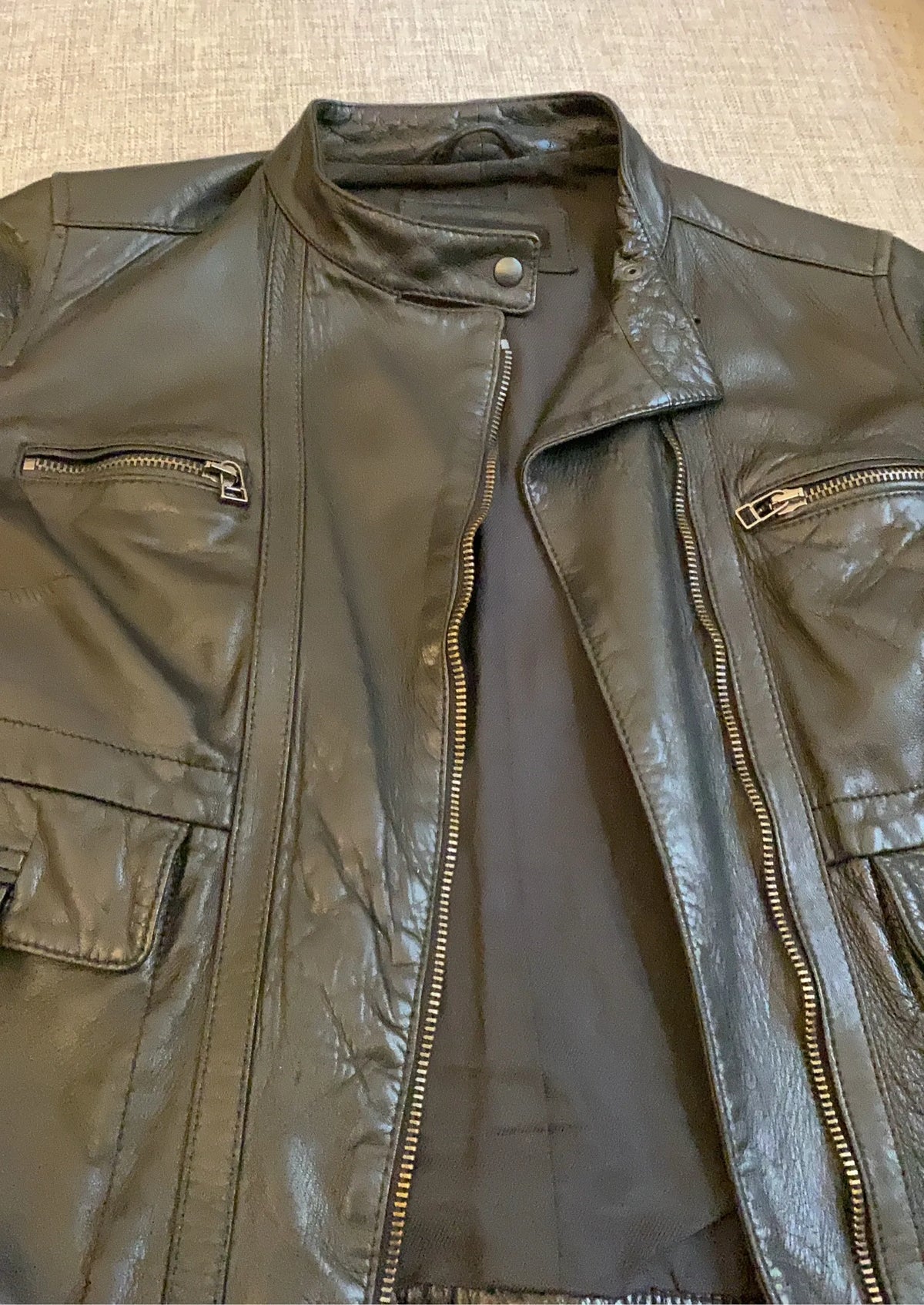 Massimo Dutti Leather jacket