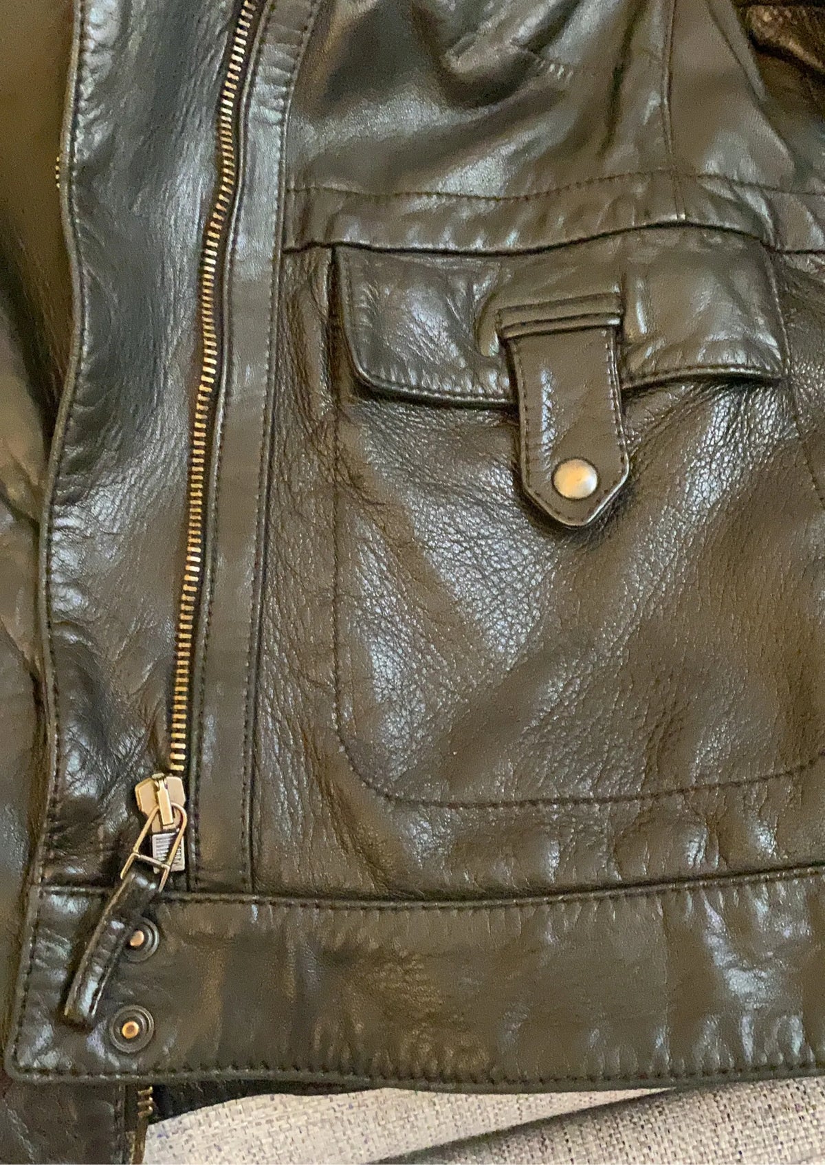 Massimo Dutti Leather jacket