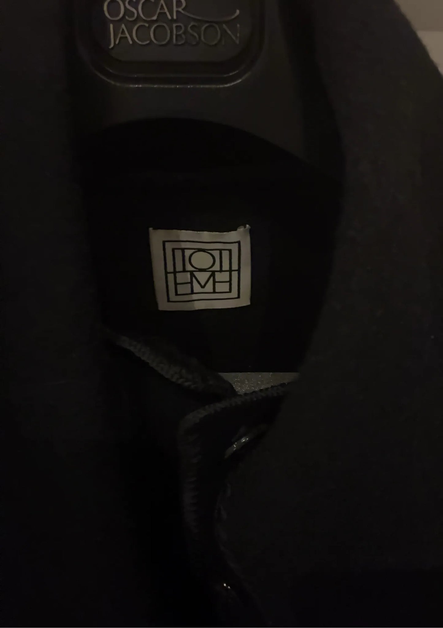 Toteme Embroidery Scarf Jacket-ulljacka