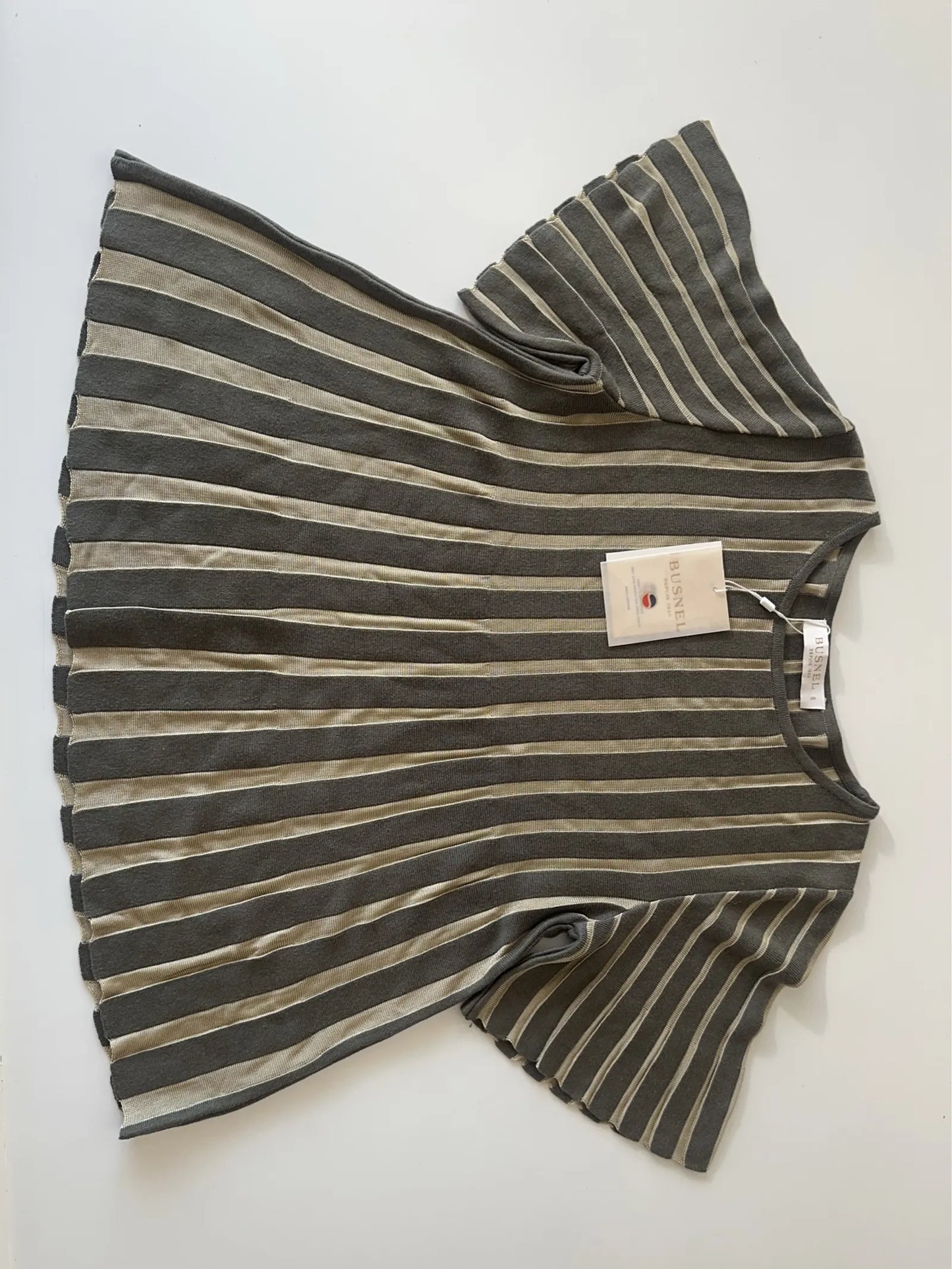 Busnel Cattie Olive-topp NWT