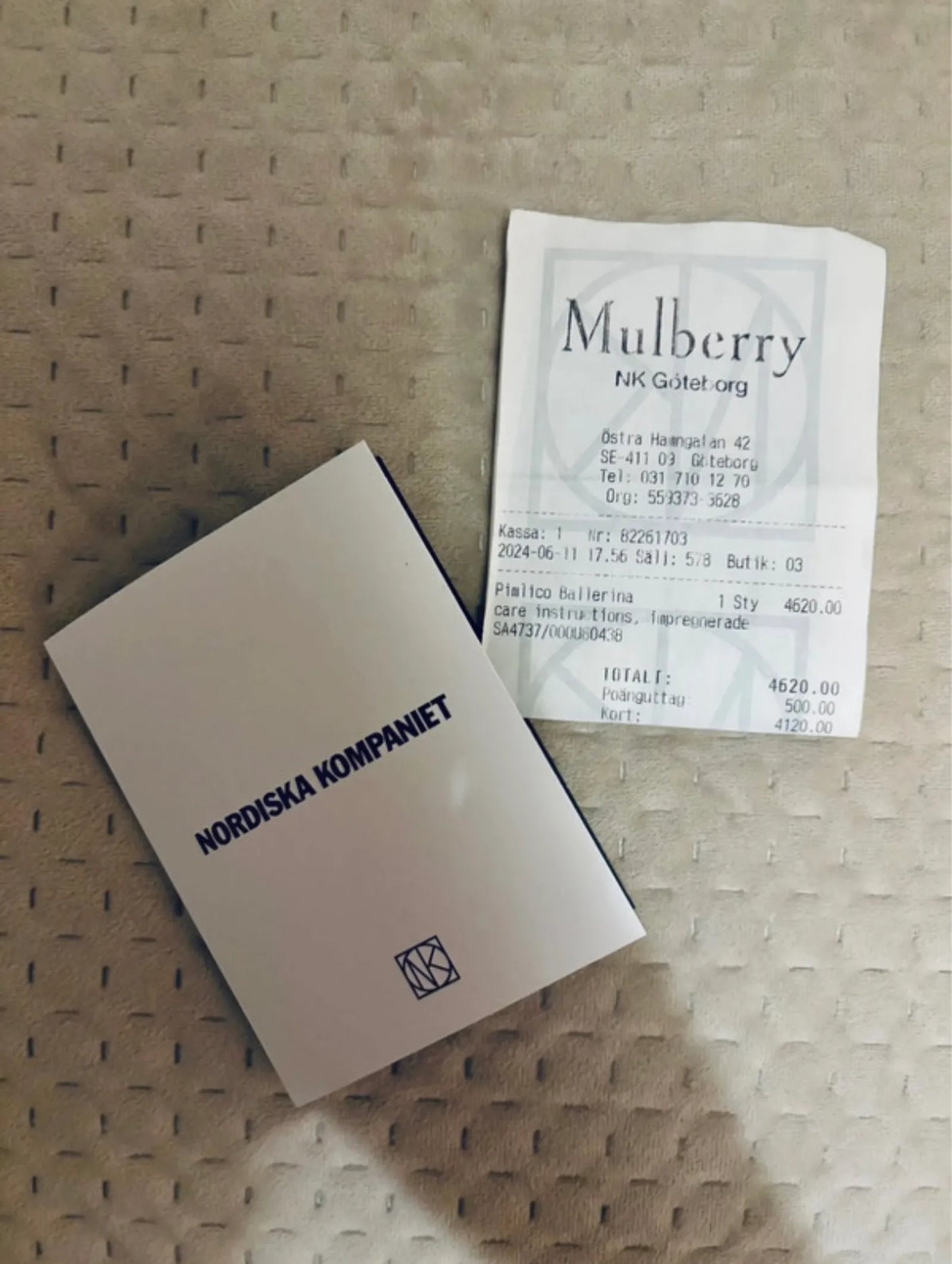 Mulberry Pimlico Ballerina Ballet flats