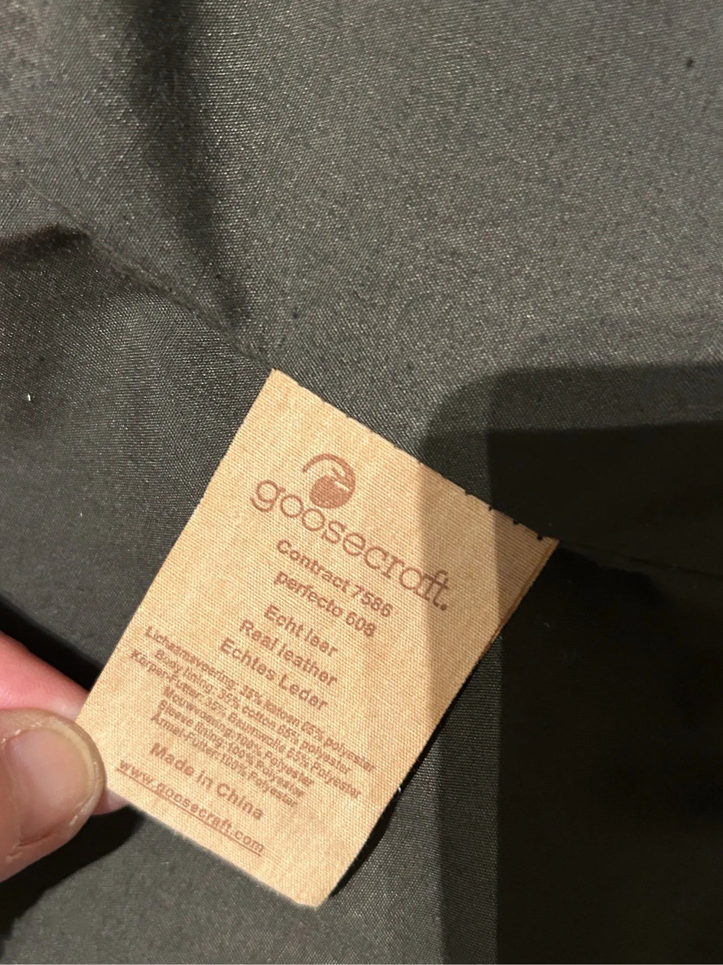 Goosecraft Perfecto608 Leather jacket