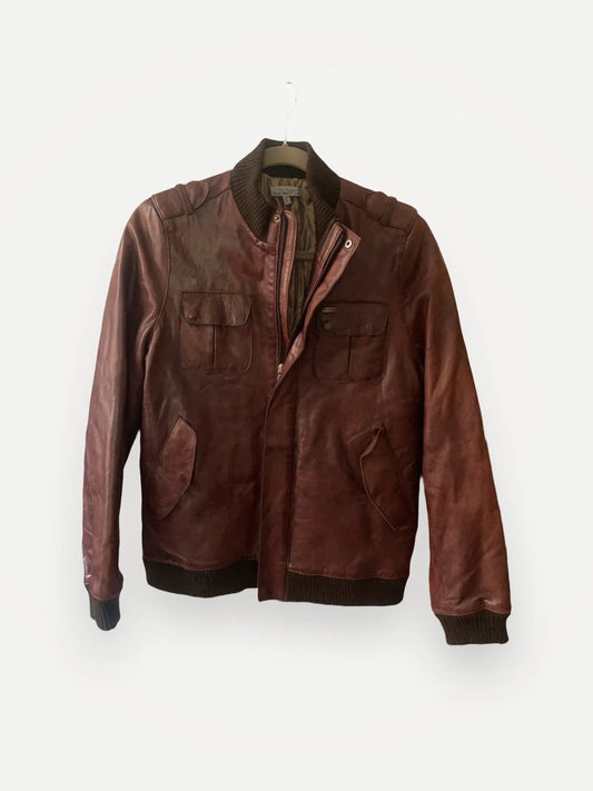 Ted Baker-skinnfritidsjacka