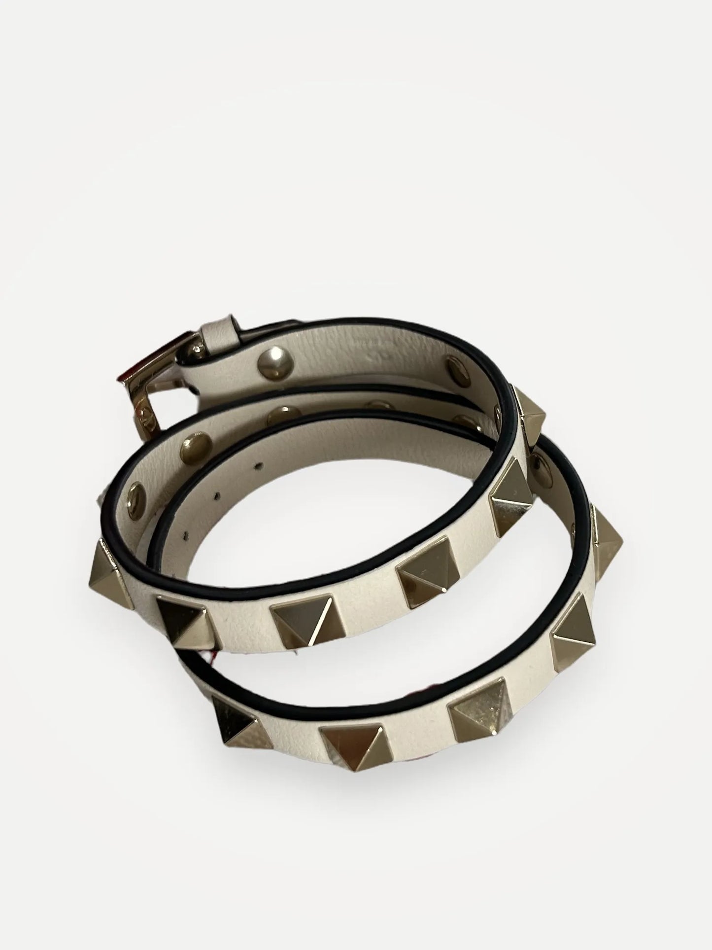 Valentino Rockstud Leather Bracelet