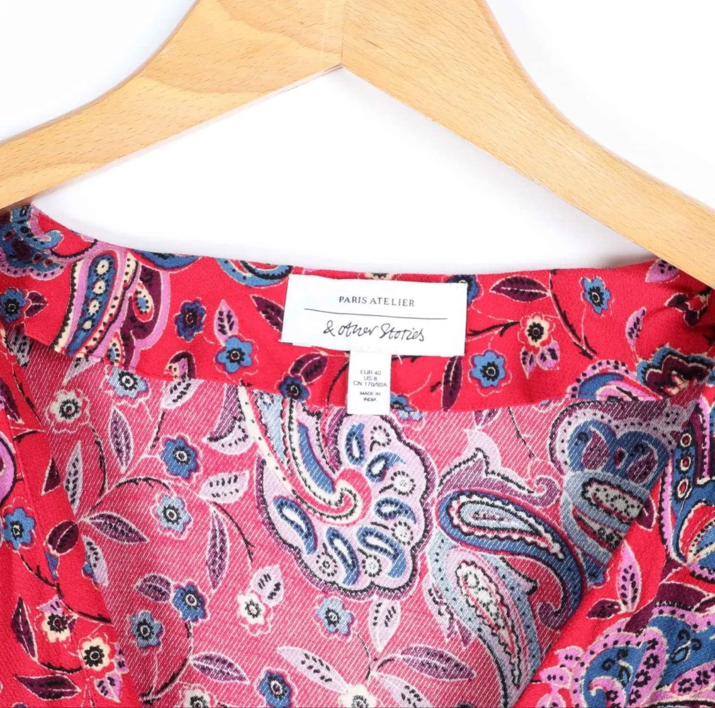 & Other Stories Paris Atelier Paisley Dress