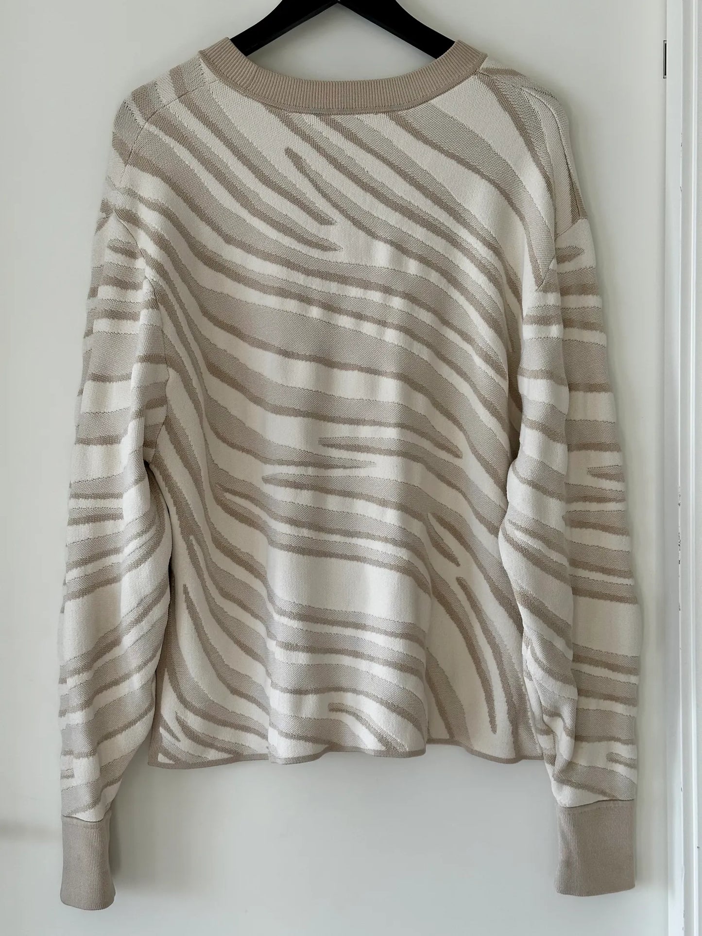Cos Zebra Jaquard-knit-tröja