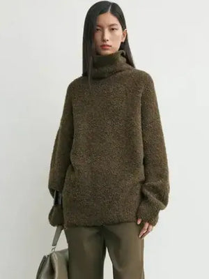 Toteme Bouclé Turtleneck Turtleneck