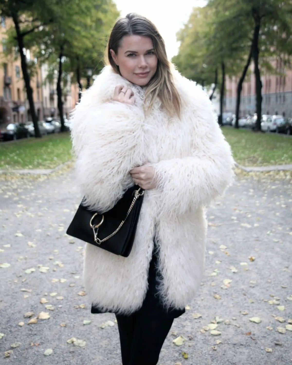 Valerie Faux Fur-pälsjacka