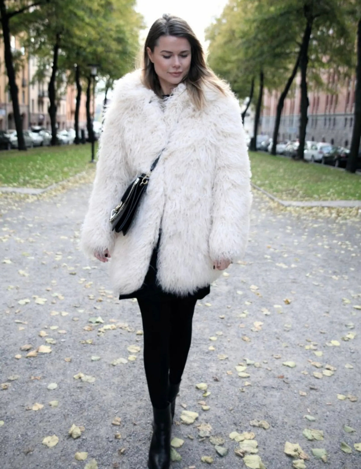 Valerie Faux Fur-pälsjacka