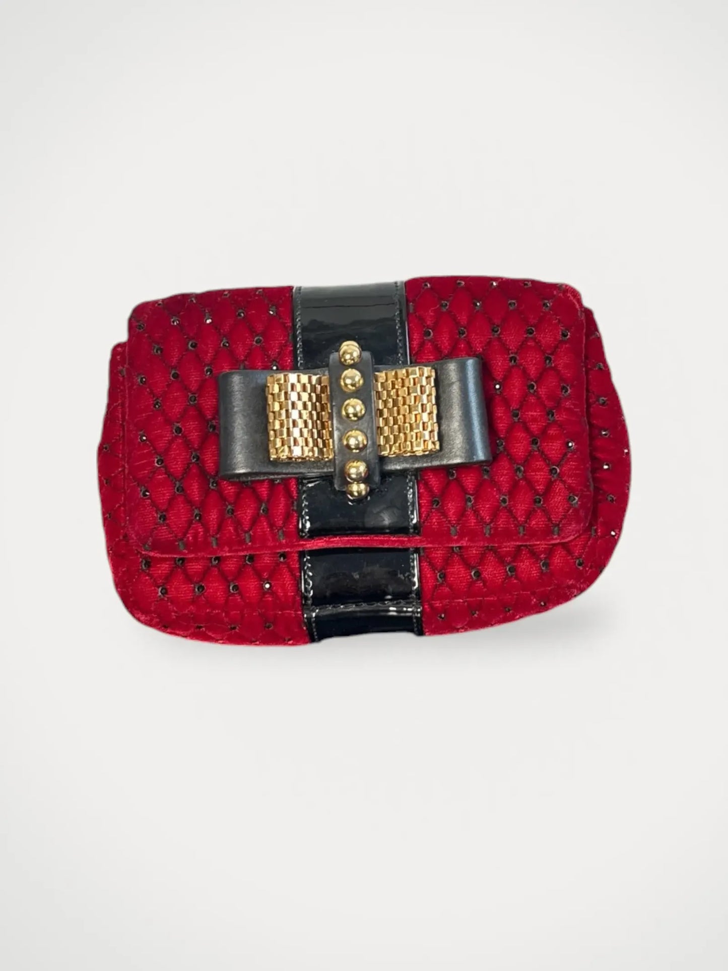 Christian Louboutin-axelremsväska