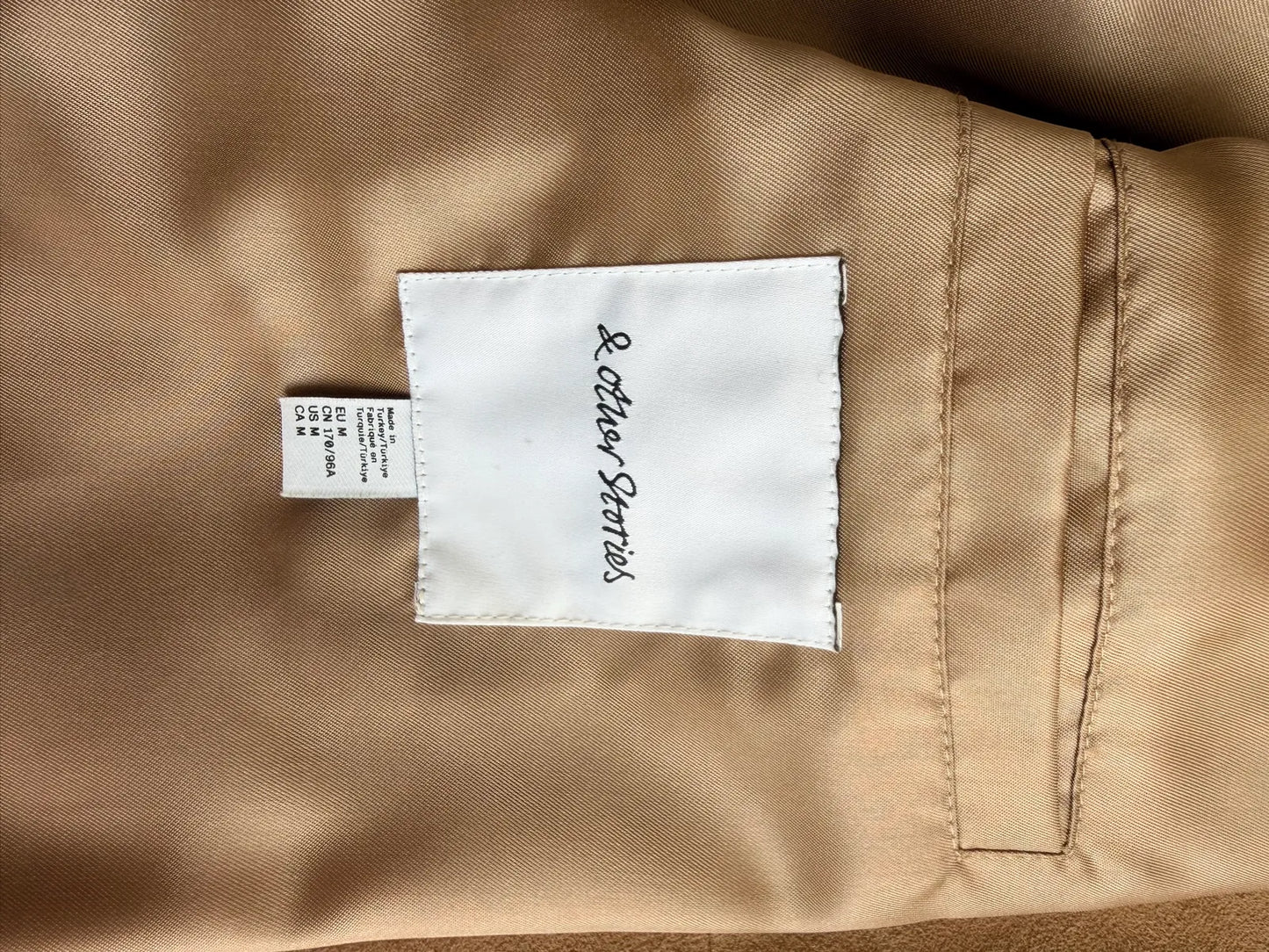 & Other Stories Mockajacka - Beige Mocka-jacka