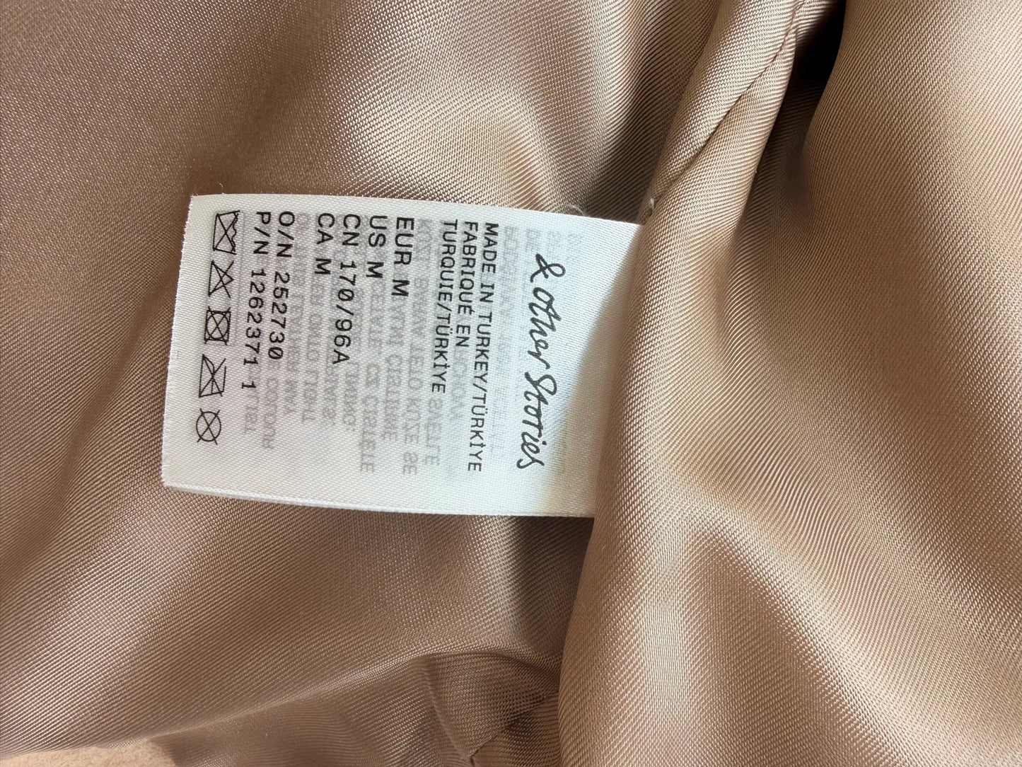 & Other Stories Mockajacka - Beige Mocka-jacka