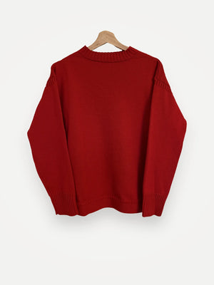 Toteme Wool Gurnsey Knit Sweater