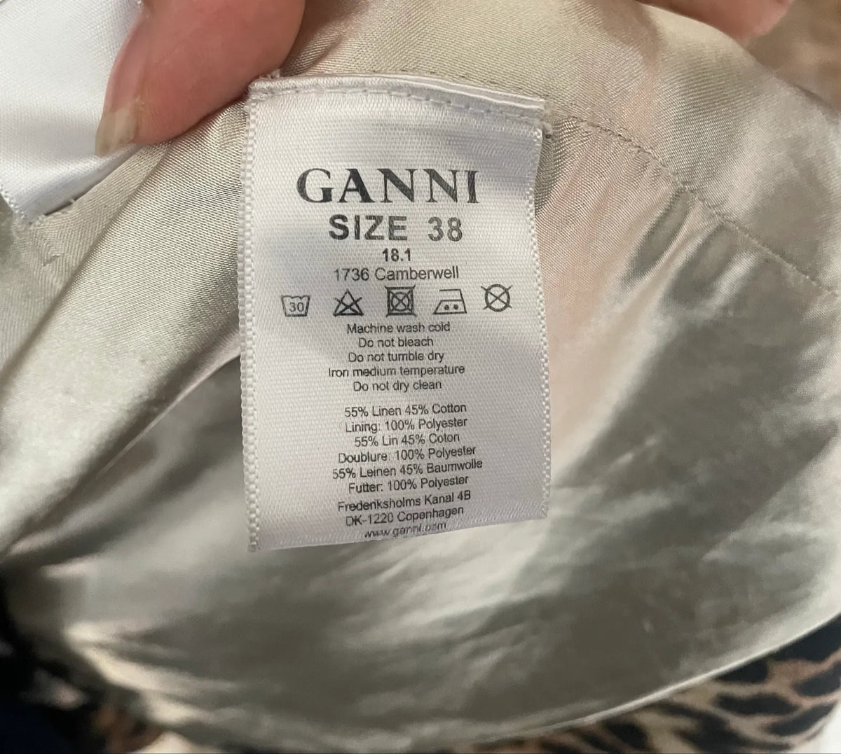 Ganni-linnekappa