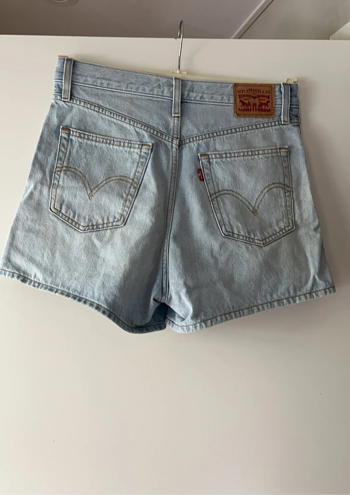 Levi's High Waisted Mom Shorts