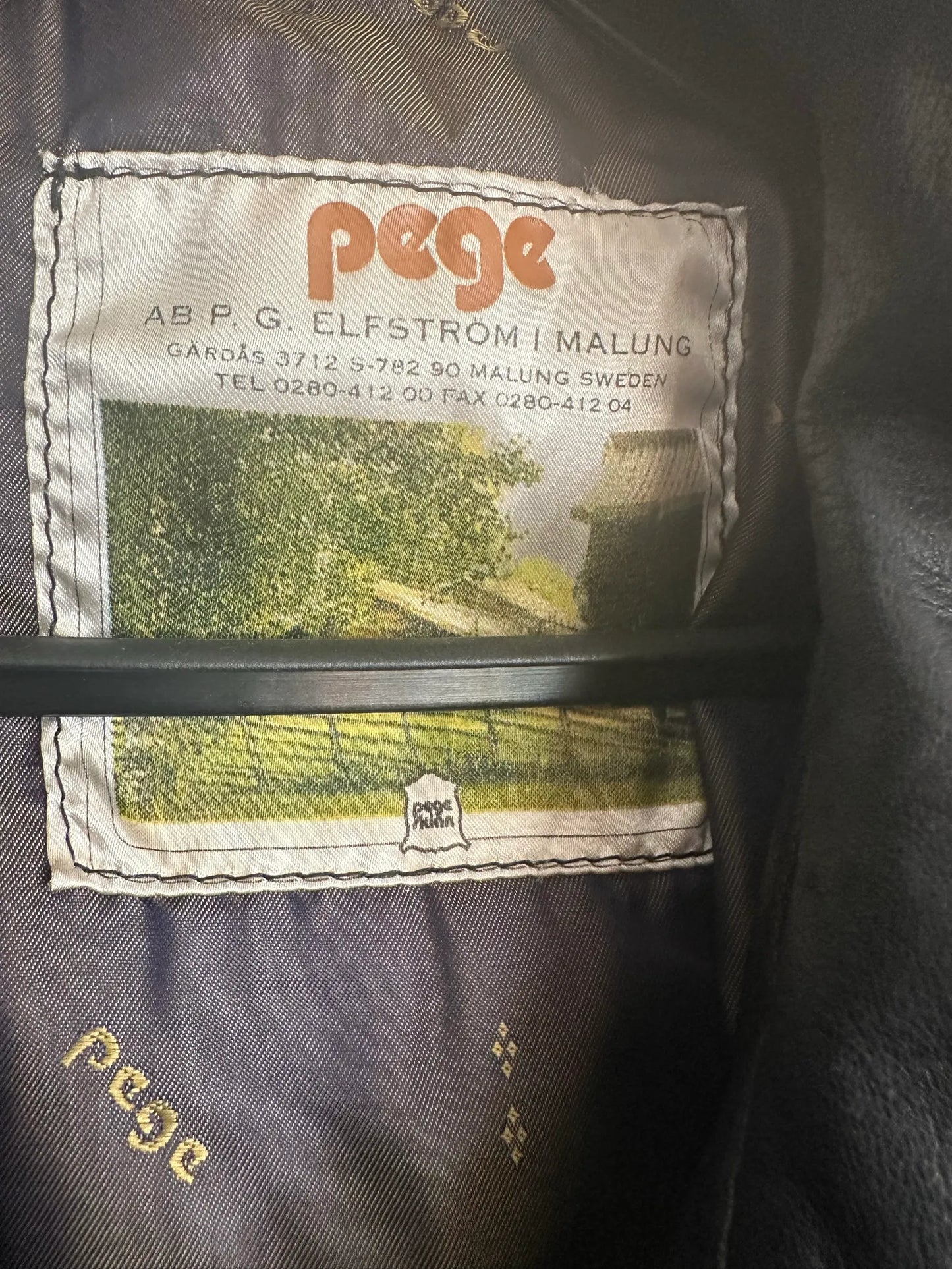Pege-skinnjacka