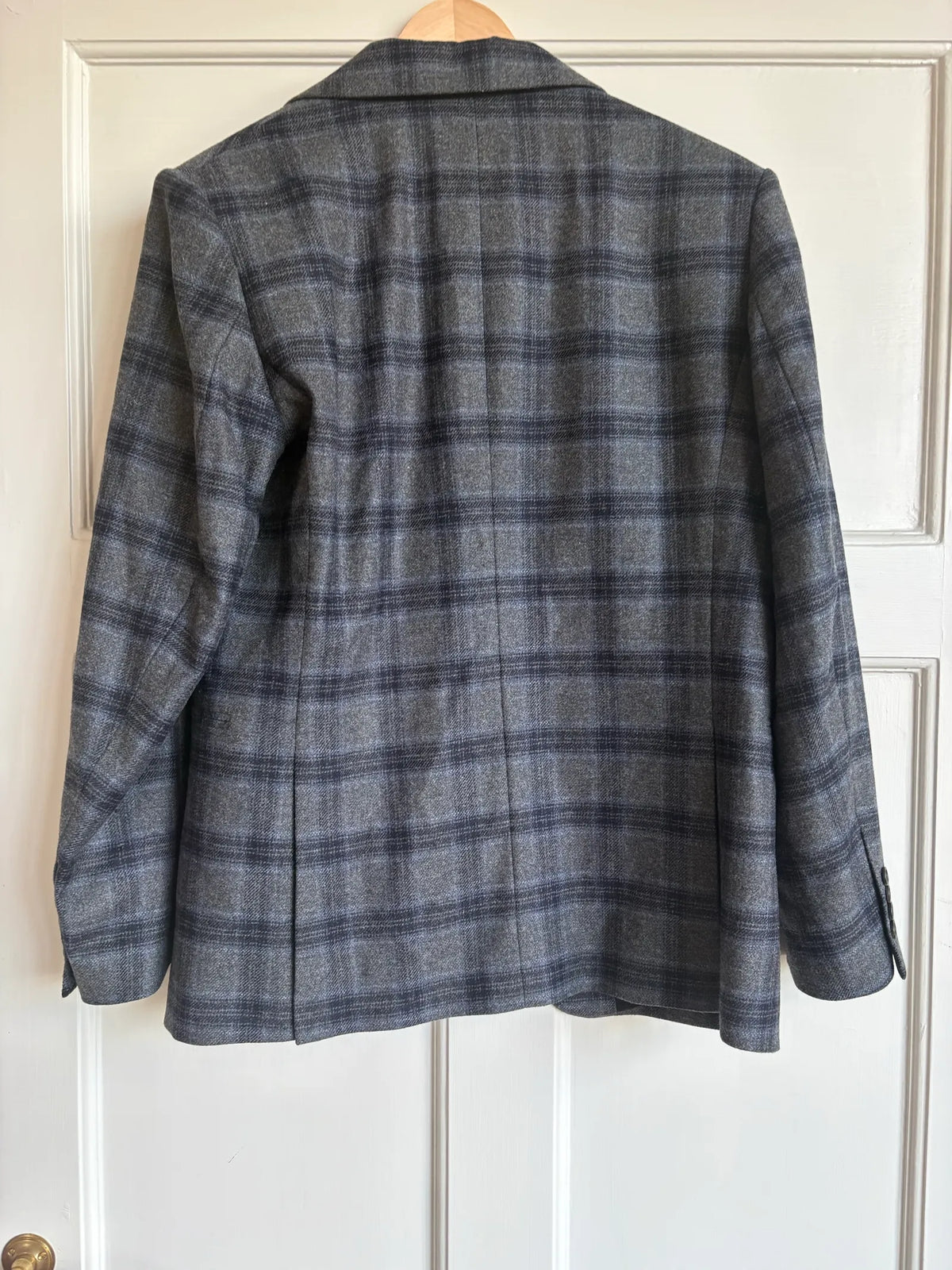 Gant Wool Flannel Check-ullkavaj NWT