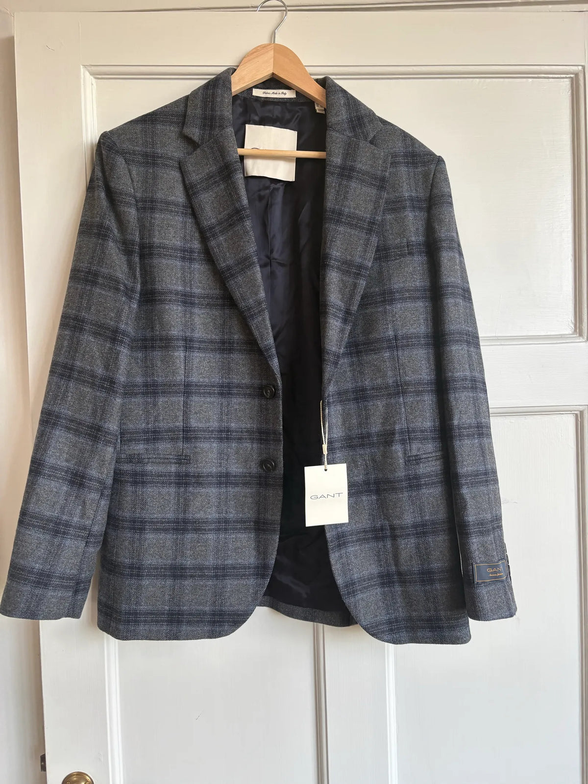 Gant Wool Flannel Check-ullkavaj NWT