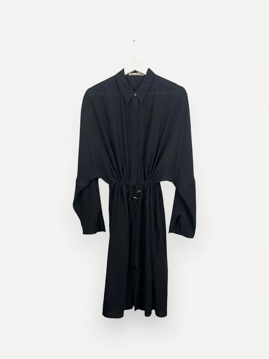 Acne Studios Peg Se Crepe Aw14-sidenklänning
