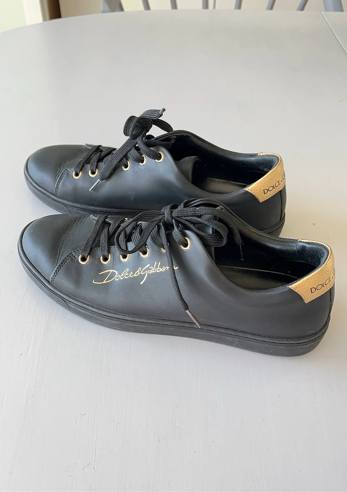Dolce & Gabbana-skinnsneakers
